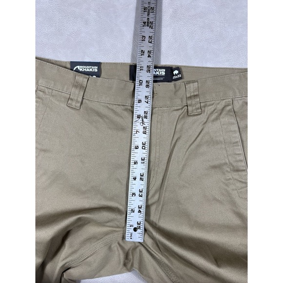 Mountain Khakis Pants Mens 32x32 Retro Khaki Teton Modern Fit Straight Leg Chino - Picture 12 of 12